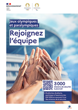 L’Etat recrute des jeunes pour Paris 2024