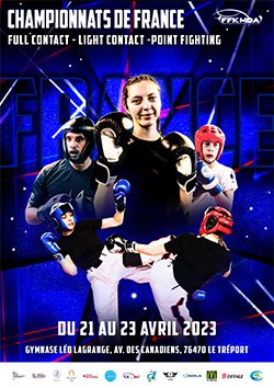 Championnats de France de Full contact, Light contact et Point fighting 2023
