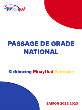 Sessions de passage de grade national