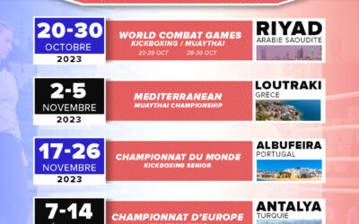 Calendrier de l’équipe de France