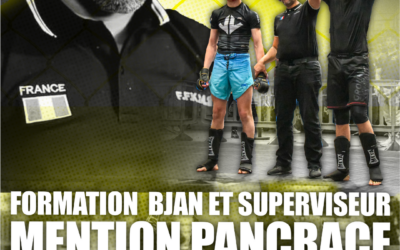 Formation BJAN et Superviseur Pancrace 12/13 avril à Bagnolet