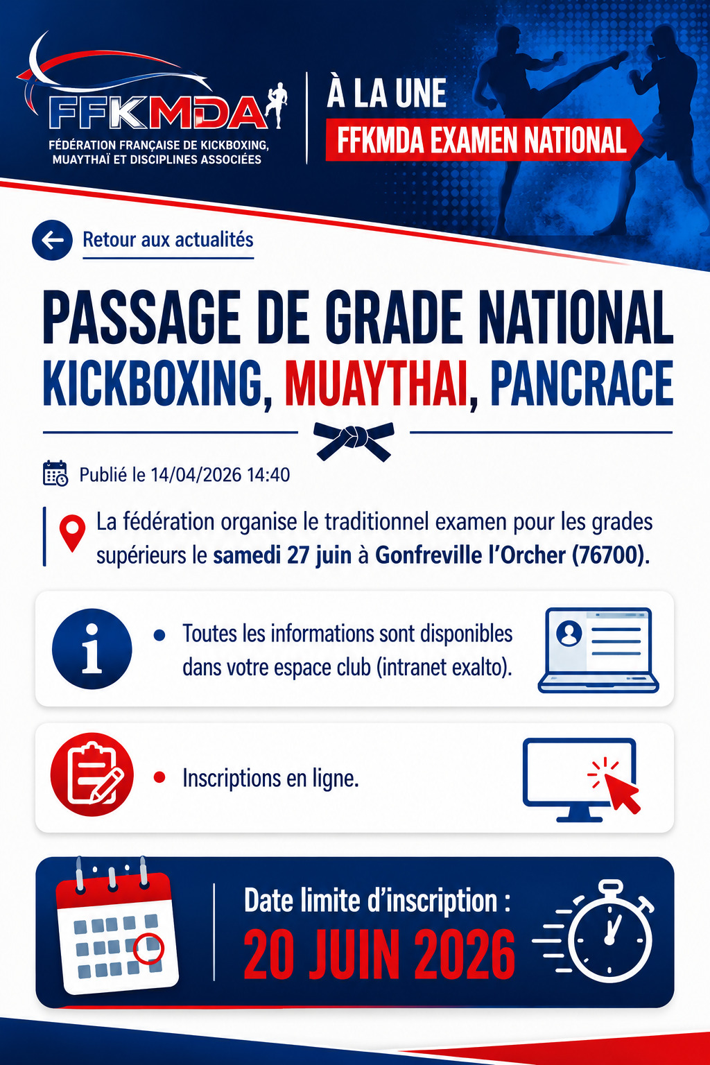 💢Passage de grade national kickboxing, muaythai, pancrace💢