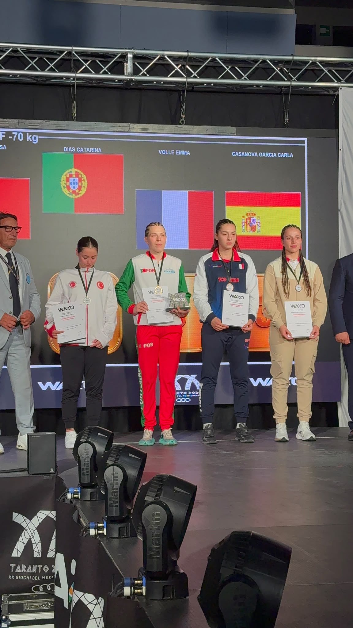 Podium d’Emma Volle