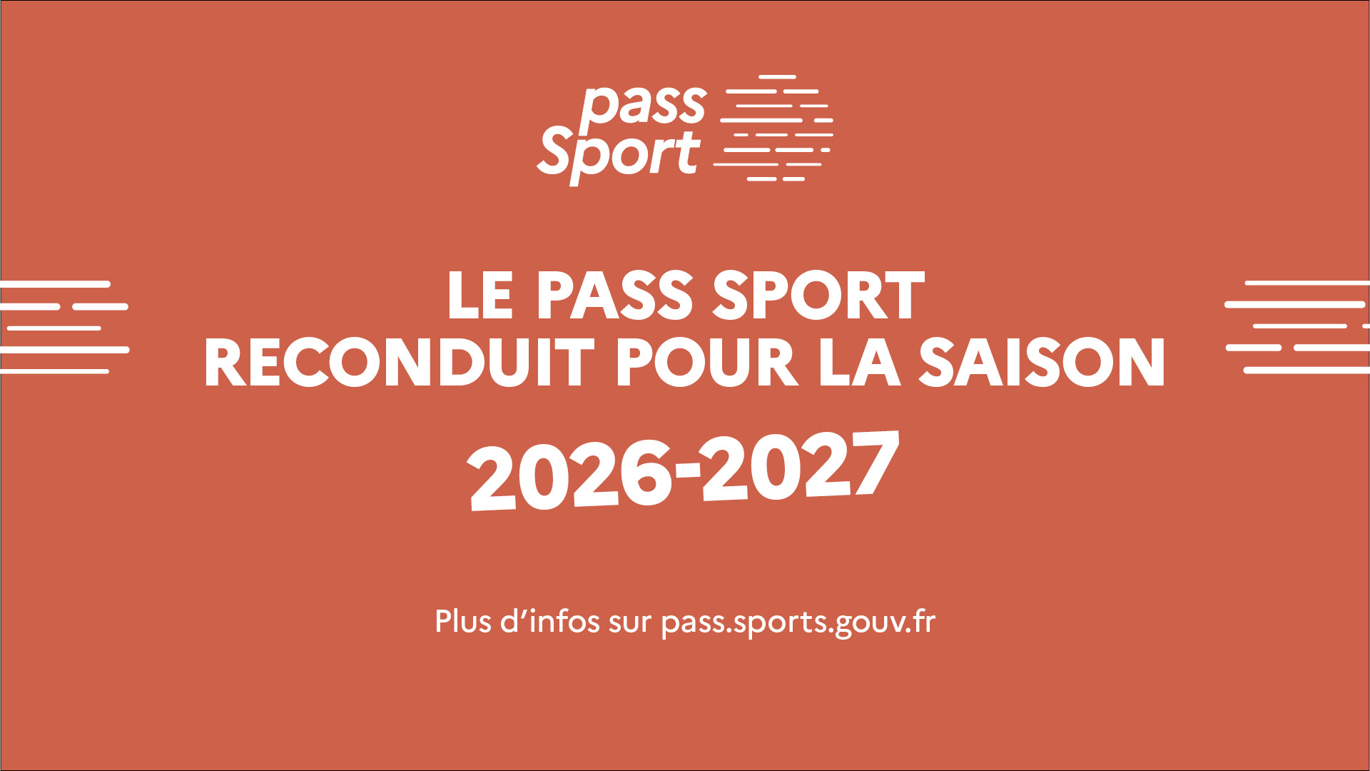 Le dispositif pass Sport de retour pour la rentrée 2026